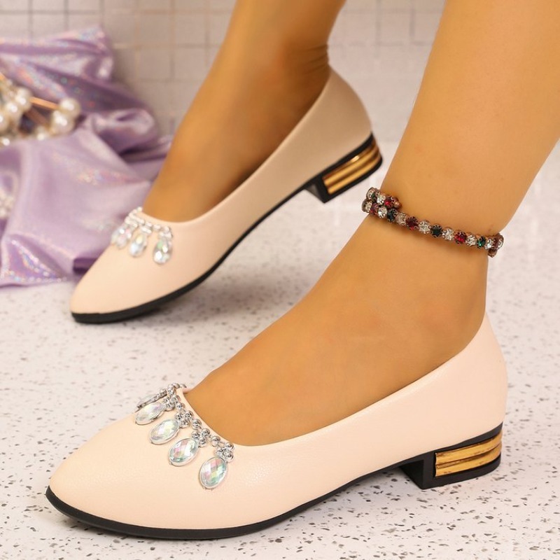 Women'S Shoes Clogs - Women Flats Pointed Toe Ballet Shoes