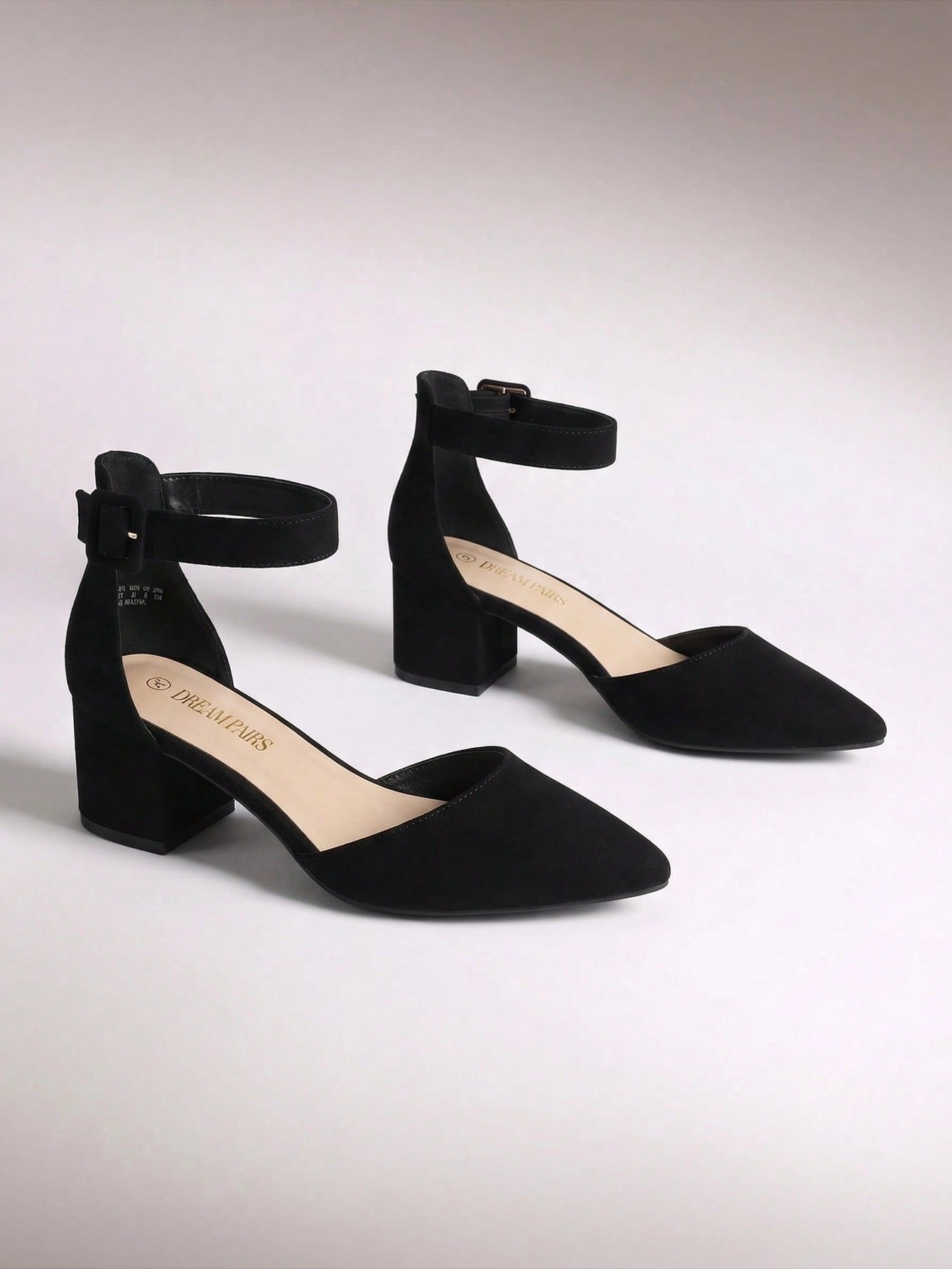 Women'S Shoes Clogs - Women Pointed Toe Low Chunky Heels
