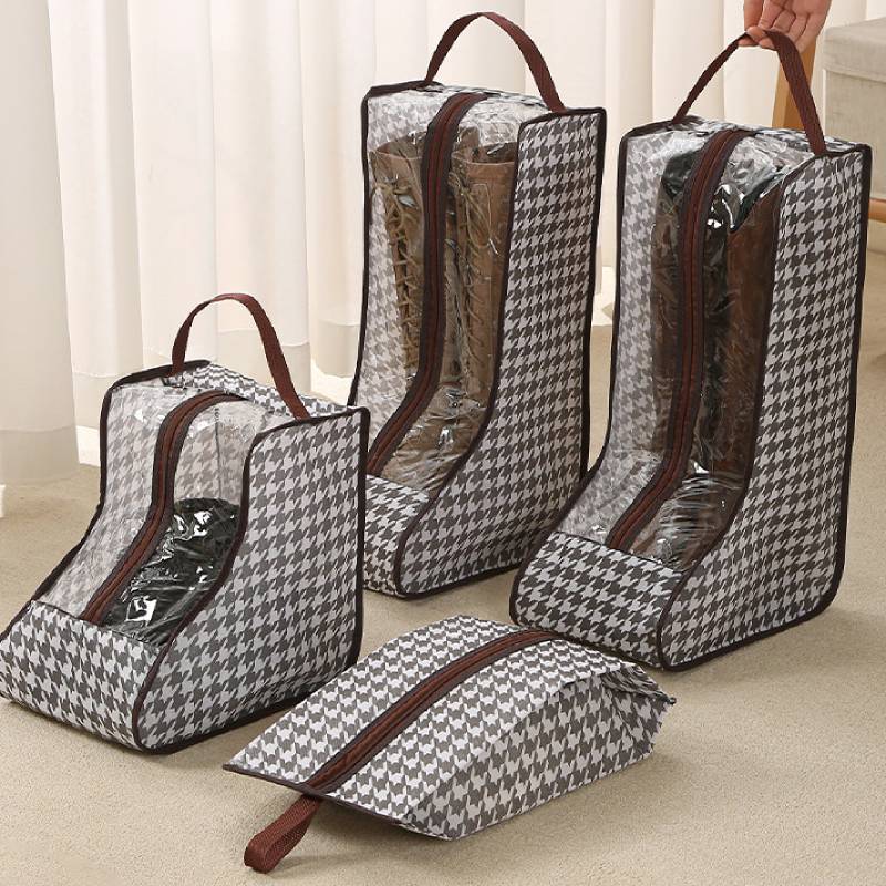 Women Shoes On Sale - Tall Boot Storage Bags with Clear