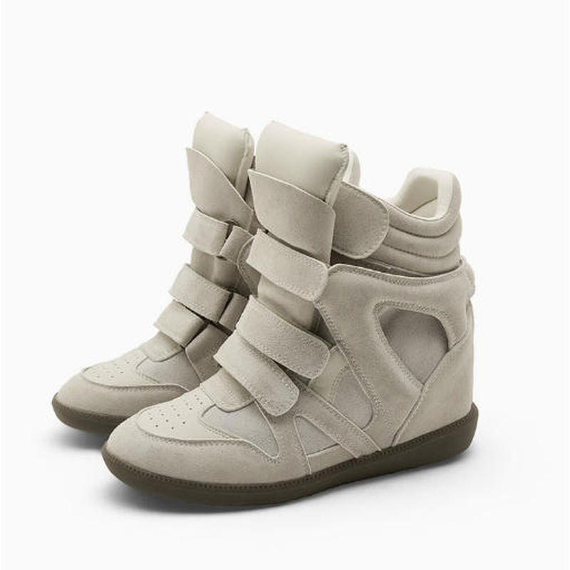 Women'S Shoes Com - Women High‑Top Hidden Wedge Sneakers 2026