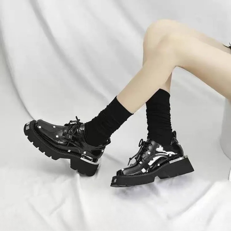 Women Loafers Crystal Platform - đánh giá và giá Mary Jane Shoes