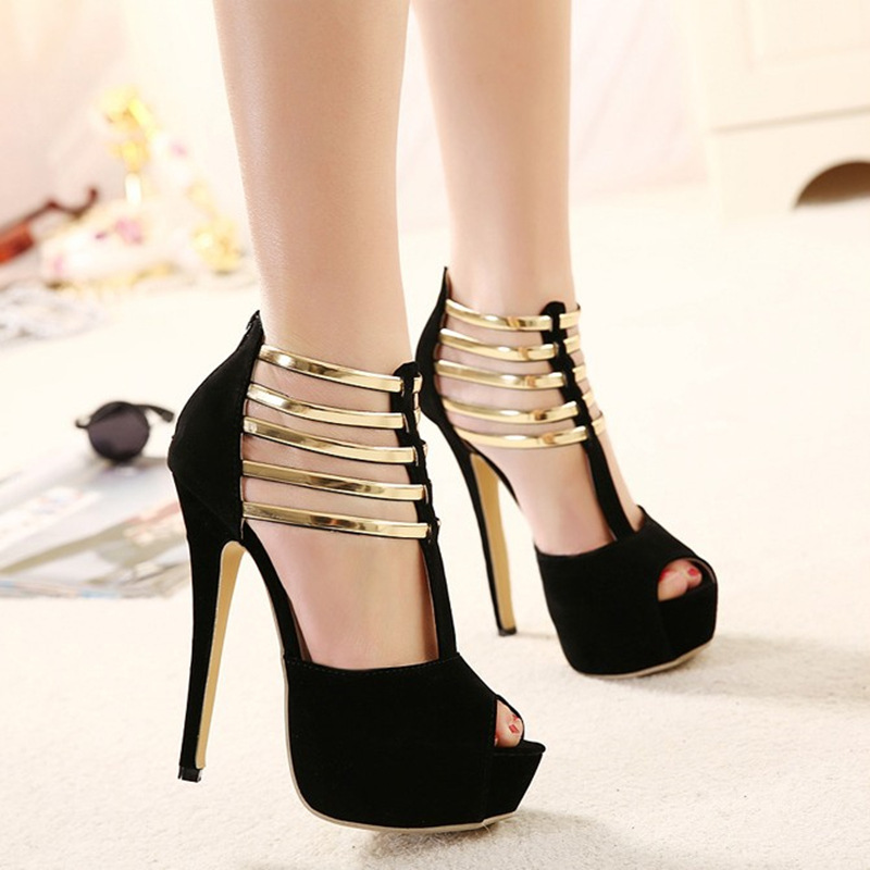 High heels 2026 summer hollow  - đánh giá và giá Women Shoes Model