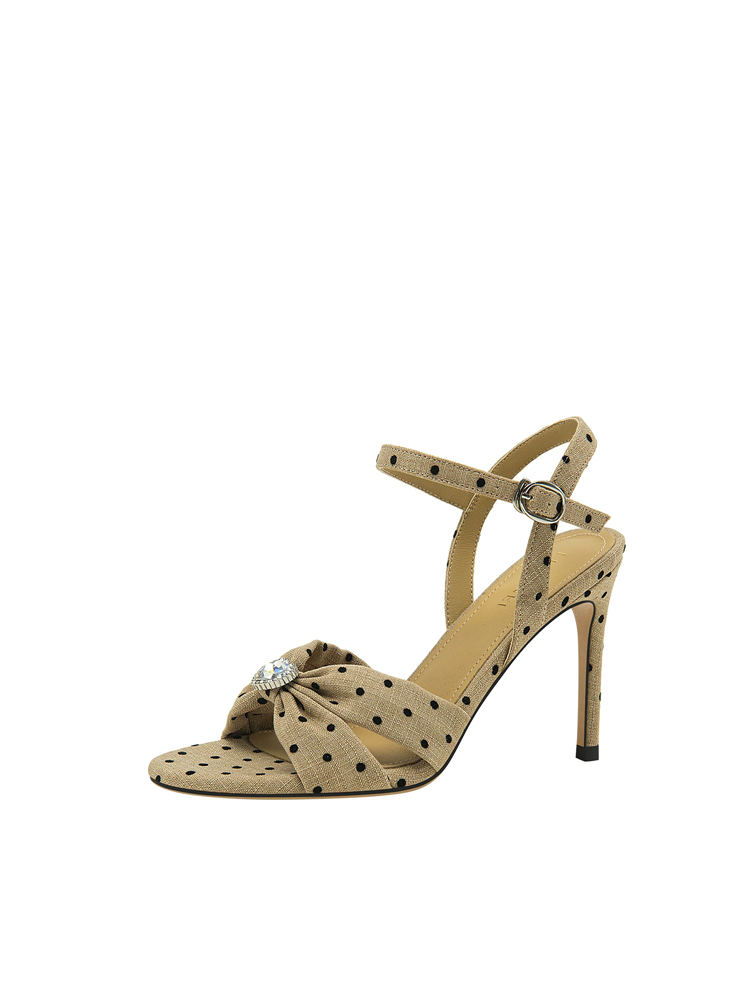 Summer new retro polka dot rhi - đánh giá và giá Women'S Shoes In Size 12