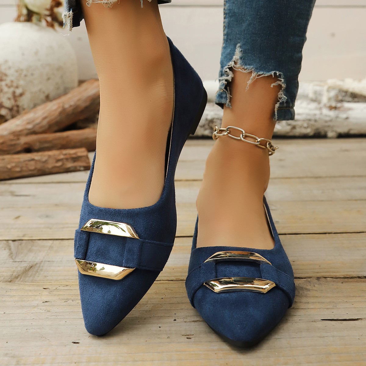 Spring and Autumn Elegant Poin - đánh giá và giá Women Shoes Elegant