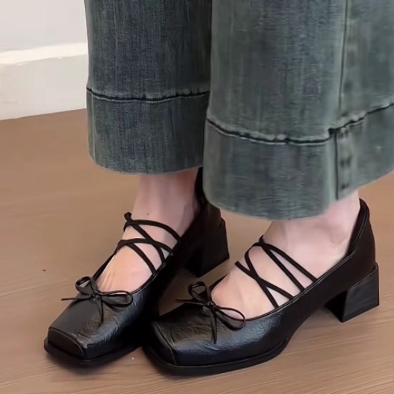 Single Shoes Fashion New Squar - đánh giá và giá Women'S Shoes In Size 12