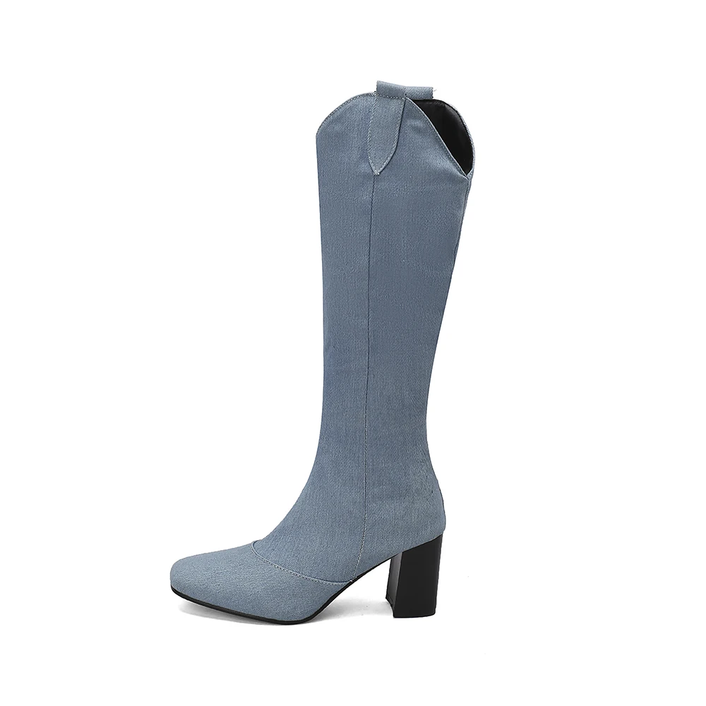 New Winter Black Blue Women Kn - đánh giá và giá Women'S Shoes In Size 12