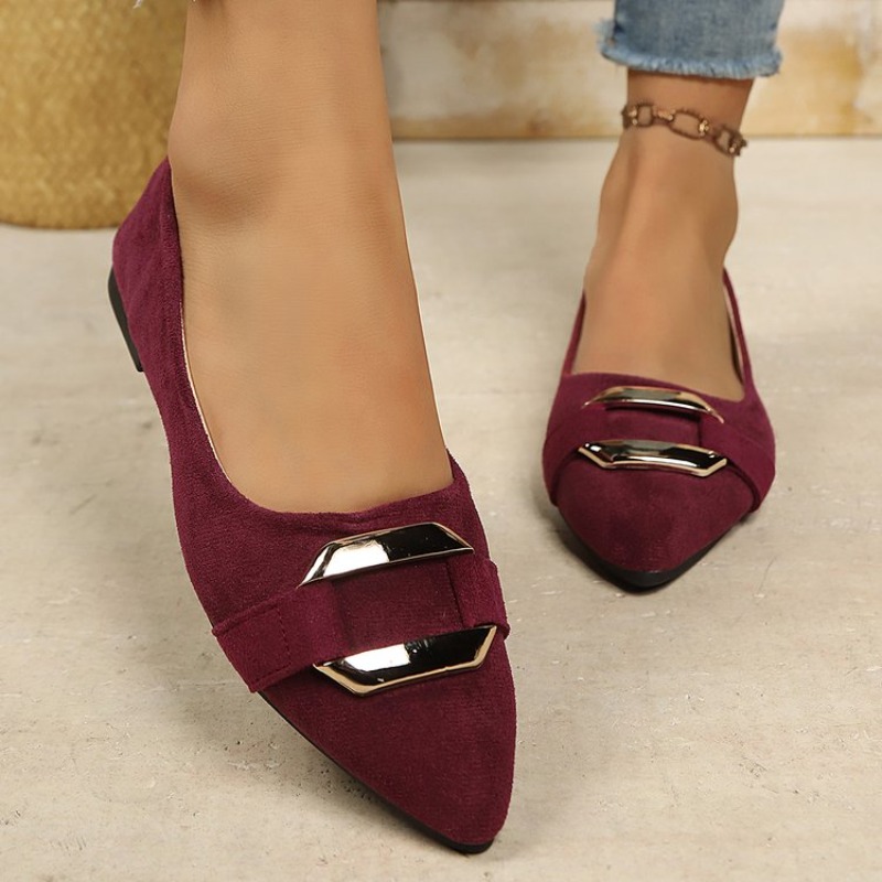 Women's Pointed Toe Suede Flat - đánh giá và giá Women'S Shoes Clogs