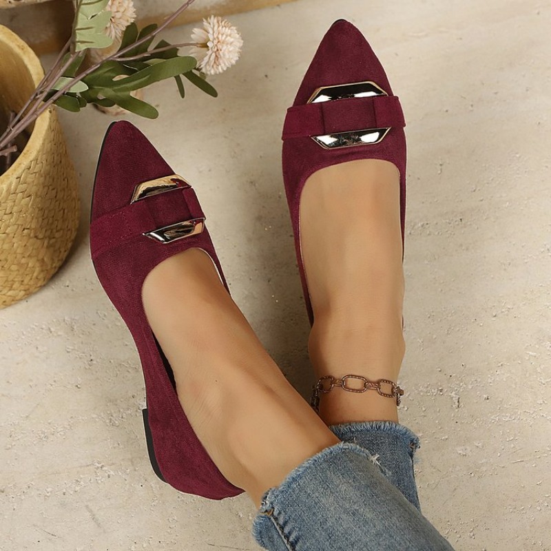 Women's Pointed Toe Suede Flat - đánh giá và giá Women'S Shoes Clogs