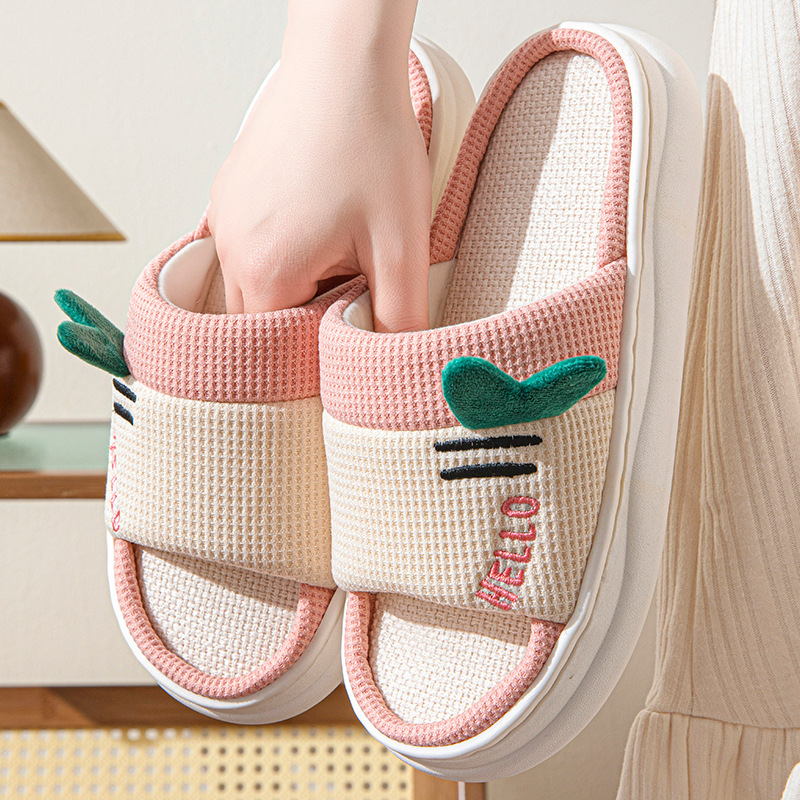 New Style Linen Slippers for W - đánh giá và giá Women Shoes On Sale