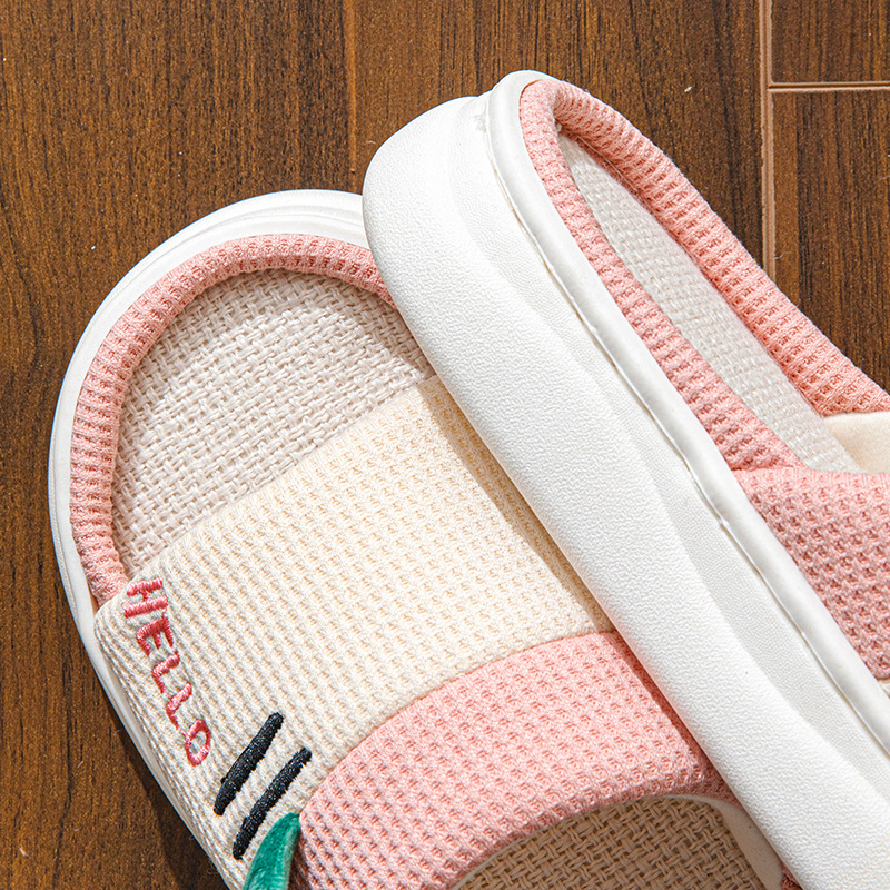 New Style Linen Slippers for W - đánh giá và giá Women Shoes On Sale