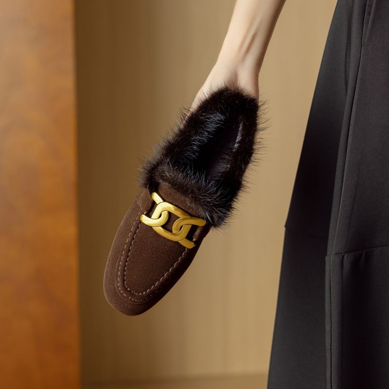NEW Winter Women Pumps Sheep S - đánh giá và giá Women'S Shoes Loafers Black