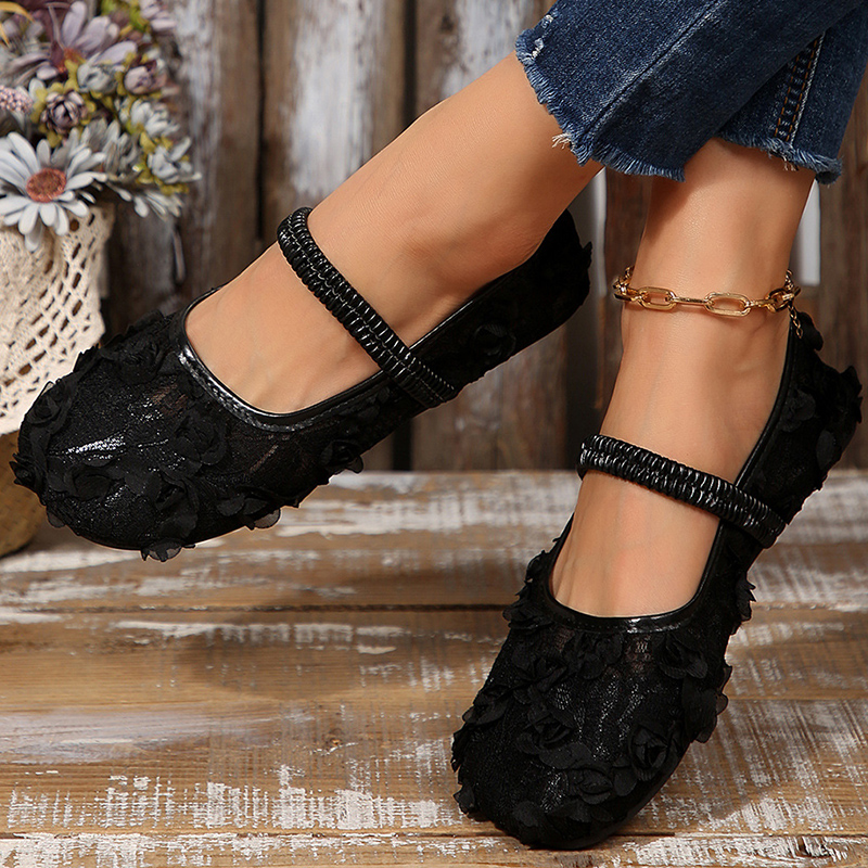 Woman Shoes Breathable Mesh Fl - đánh giá và giá Mary Jane Shoes