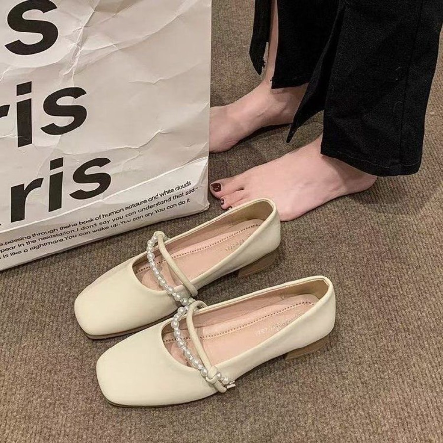 New Elegant French Flat Shoes  - đánh giá và giá Women Shoes Elegant