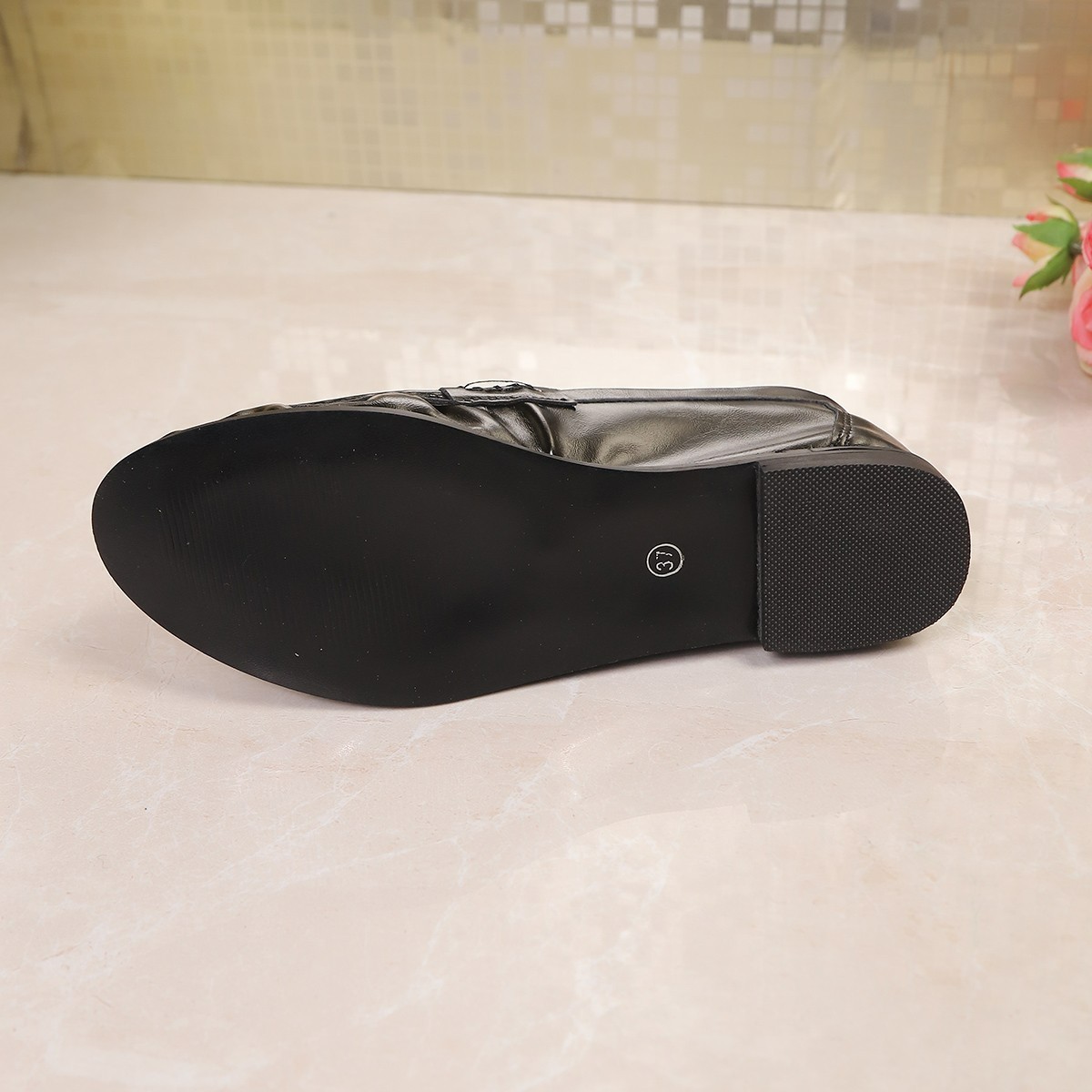 2026 Summer British Style Blac - đánh giá và giá Women'S Shoes Loafers Black