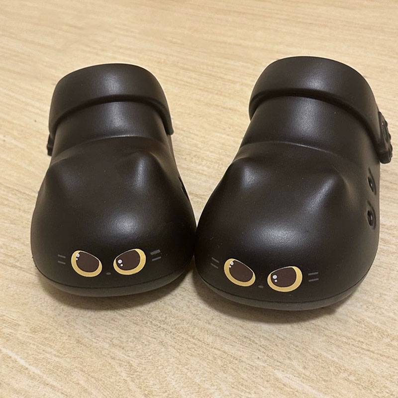 New creative black cat slipper - đánh giá và giá Women'S Shoes Clogs